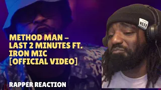 Method Man - Last 2 Minutes ft. Iron Mic [Official Video] - Rapper Reaction