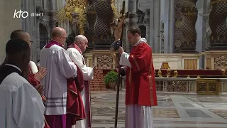 Office de la Passion 2023 présidé par le pape François à Rome