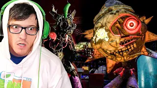 *NEW* FNAF Security Breach Ruin DLC is going to be scary (Trailer Reaction)