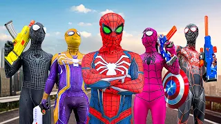 TEAM SPIDER-MAN in REAL LIFE | ONE PIECE LIVE ACTION - Five Nights At Freddy's - CTN Spider-verse