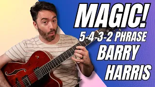 Barry Harris Phrase MAGIC! | Jazz Guitar Improv Tutorial