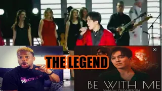DIMASH KUDAIBERGEN SINGS "BE WITH ME". (REACTION VIDEO)