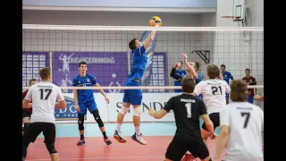 Кубок Латвии по волейболу в группе U-19. Полуфинальная игра Daugavpils BJSS против Kuldīgas NSS