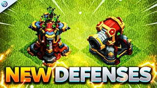 RICOCHET CANNON + MULTI ARCHER TOWER are EPIC | Town Hall 16 Sneak Peek #2 Clash of Clans Update