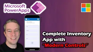 Inventory App Completely Modern & Beautiful! Power Apps Entire App Creation