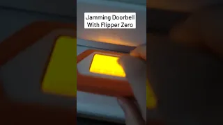 Jamming doorbell with Flipper Zero :)