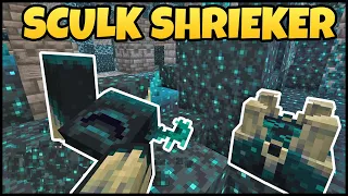 How Does The SCULK SHRIEKER Work In MINECRAFT