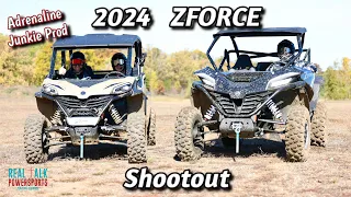 2024 CFMOTO ZFORCE SXS Shootout Comparison w/ Adrenaline Junkie & Ronnie Renner