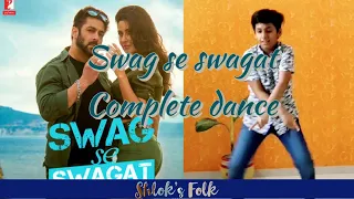 Dance - cover | Swag se swagat dance | Tiger zinda hai | Choreography | Shlok Khandal | Shlok' Folk