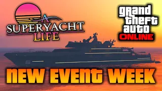 GTA Online: Superyacht Life Bonuses, $200,000 Challenge, PEYOTE PLANTS, and More! (New Event Week)