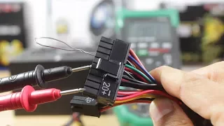 How To Test A Power Supply Unit (PSU) With A Digital Multimeter | Advanced Troubleshooting