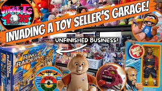 Toy Hunting at Uncle T's Toys! Vintage Toy Hunt Vlog with Mates!🔍