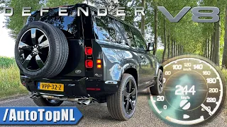 Land Rover Defender V8 Supercharged 525HP | 0-240 Acceleration Top Speed & Sound by AutoTopNL