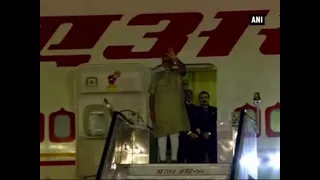 PM Modi arrives in Delhi after successful UAE visit