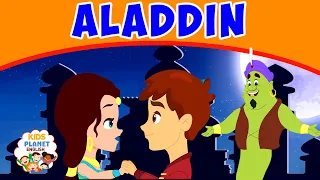 ALADDIN & THE MAGIC LANTERN - Fairy Tales In English | Bedtime Stories | English Cartoons