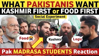 KASHMIR FIRST OR FOOD FIRST WHAT PAKISTANIS WANT? |PAKISTANI REACTION ON INDIA REAL ENTERTAINMENT TV