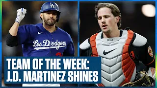 Baltimore Orioles' Adley Rutschman & Dodgers' J.D Martinez lead Team of the Week | Flippin' Bats