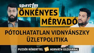 Pótolhatatlan Vidnyánszky; Üzletpolitika ; Közéleti lecsúszás mérföldkövei IV. 2023#540