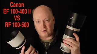 Canon EF 100-400 II vs Canon RF 100-500 Which is Best ? + 1.4x extender III