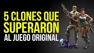 5 COPIAS EVIDENTES que acabaron SUPERANDO al juego ORIGINAL