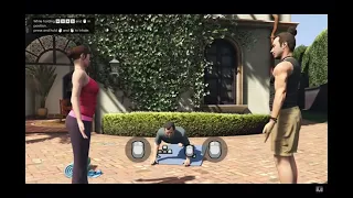 GTA V Michael failing the yoga practice