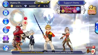 "DFFOO" Lost Chapter, Alphinaud CHAOS (Alphinaud, Arciela, Jack) 70 Turns 875K Score