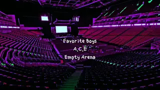 Favorite Boys (도깨비) by A.C.E (에이스) but you're in an empty arena [CONCERT AUDIO] [USE HEADPHONES] 🎧