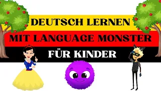 «Развлекательный немецкий для детей». Мультик из урока 1. Deutsch für Kinder.
