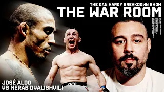 Jose Aldo vs Merab Dvalishvili | The War Room, Dan Hardy Breakdown Ep. 206