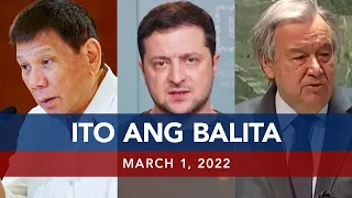 UNTV: ITO ANG BALITA | March 1, 2022