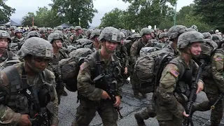 West Point Class of 2027 March Back