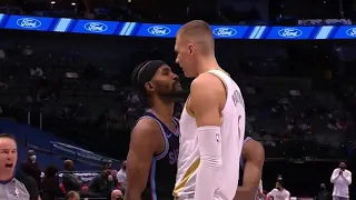 Kristaps Porzingis Wanna Fight Mo Harkless After Heated Exchange!