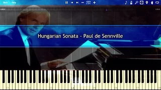 Hungarian Sonata - Paul de Senneville (Richard Clayderman) [Piano Tutorial]