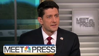 Paul Ryan Looking For Compromise On Tax Reform (Full Interview) | Meet The Press | NBC News