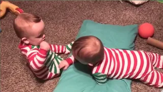 Best Video Of Cute And Funny Twin Babies Compilation - Funny Moments For Baby - Funny Baby Cut