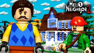 LEGO Мультфильм Привет, Сосед 2 / Hello Neighbor Stop Motion, Animation