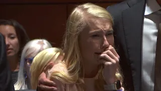 Ex-Cheerleader Brooke Skylar Richardson Cries at Verdict