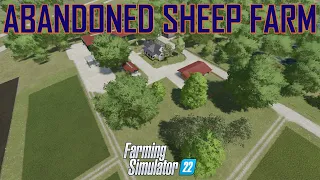 I Bought an Abandoned Sheep Farm | #FarmingSimulator22 | #Elmcreek Farm Build