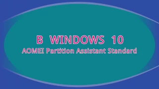 AOMEI Partition Assistant Standard.Работа с HDD в Windows 10.