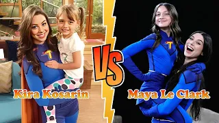 Kira Kosarin (Phoebe) VS Maya Le Clark (Chloe Thunderman) Transformation ★ From Baby To 2024