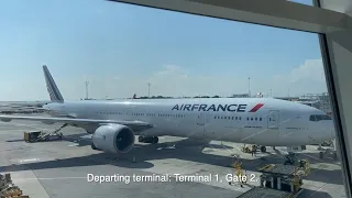 Air France Flight Report / New York to Paris / JFK-CDG / B777-300ER / Flight AF023