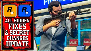 ALL Hidden Fixes & Secret Changes You Missed in Rockstar's NEW GTA Online Update (GTA5)