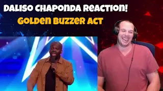 Daz Reacts To HILARIOUS Comedian Daliso Chaponda | Britain's Got Talent