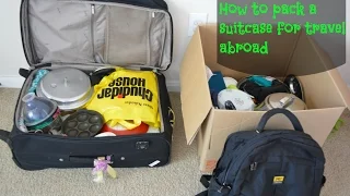 How to pack a suitcase while travelling from India to abroad