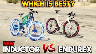 GTA 5 ONLINE : INDUCTOR ELECTRIC VS ENDUREX RACE (WHICH IS BEST BICYCLE?)