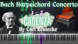 Carl Reinecke: Cadenza For Bach's Harpsichord Concerto In D Minor, BWV 1052 (Movement 3)