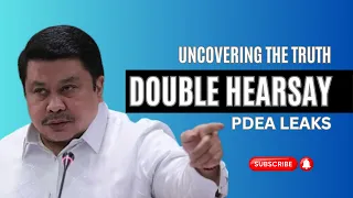UNCOVERING THE TRUTH IN PDEA LEAKS | HEARSAY EVIDENCE | JINGGOY ESTRADA | ATTY. BUENO EXPLAINS