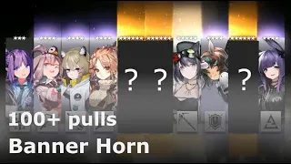 Roaring Cliffrunner Banner Pulls | Horn | Arknights