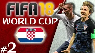 CROATIA vs FRANCE REMATCH of the FINAL! | FIFA 18 WORLD CUP MODE (Ep. 2)