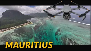 Mauritius & Underwater-Waterfall - Video shot on DJI Mavic 3 Pro Drone